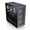 Caja semitorre Thermaltake V350 TG ARGB Air, negra