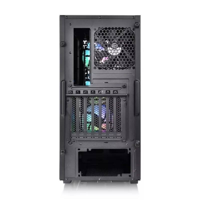 Caja semitorre Thermaltake V350 TG ARGB Air, negra