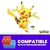Set de construcción MEGA Pokémon Pikachu (211 piezas) con 1 figura de acción para niños