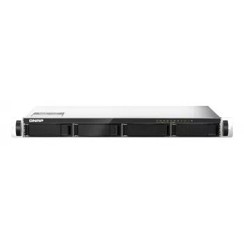 QNAP TS-435XEU NAS Rack (1U) Marvell CN9131 4 GB DDR4 0 TB QNAP QTS Negro, Gris
