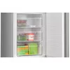 Frigorífico-congelador Bosch Serie 4 KGN362IDF, independiente, 321 L total (218 L frigorífico / 103 L congelador), acero inoxidable, congelador abajo