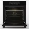Horno empotrable Gorenje BOS6737E06FBG — 77 L multifunción, EcoClean, vapor, aire caliente, control mecánico, 59,5×59,5 cm, negro