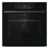 Horno empotrable Gorenje BOS6737E06FBG — 77 L multifunción, EcoClean, vapor, aire caliente, control mecánico, 59,5×59,5 cm, negro