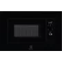 Microondas empotrable Electrolux LMS2203EMK, 700 W, 5 niveles de potencia, plato giratorio de 24,5 cm, indicador LED, interior de acero inoxidable, negro