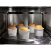 Microondas empotrable Electrolux LMS2203EMK, 700 W, 5 niveles de potencia, plato giratorio de 24,5 cm, indicador LED, interior de acero inoxidable, negro