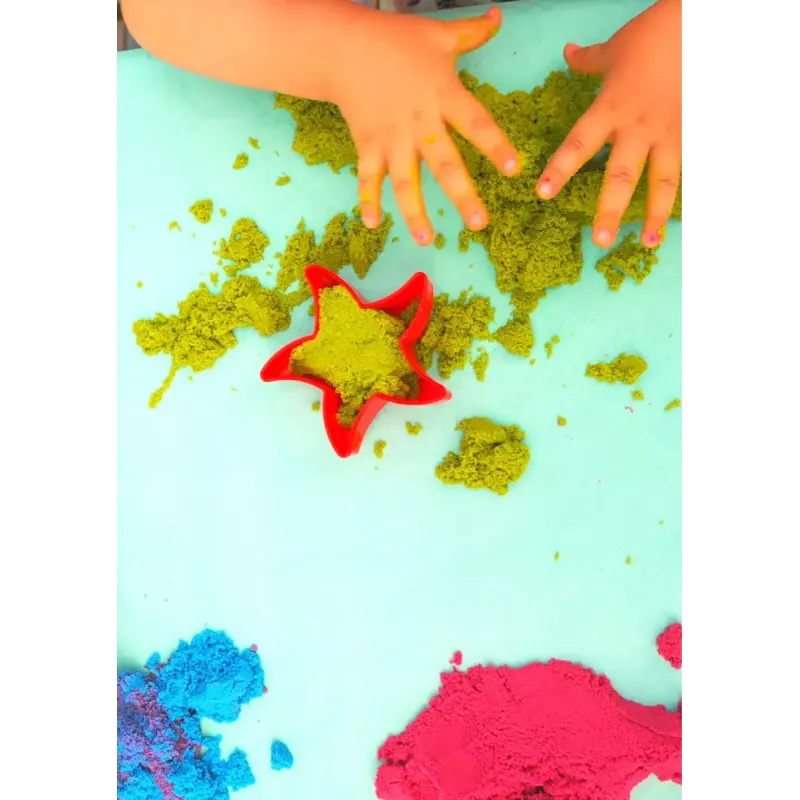 Arena cinética para niños Tuban DYNAMIC SAND SET – FARM Multicolor