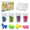 Arena cinética para niños Tuban DYNAMIC SAND SET – FARM Multicolor