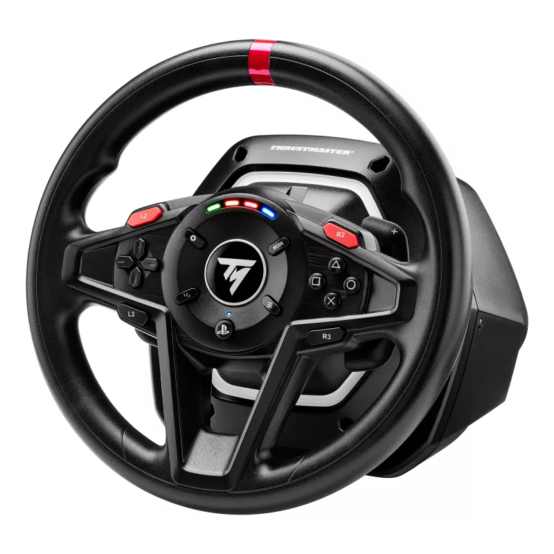 Thrustmaster T128 negro USB volante + pedales analógico PC, PlayStation 4, PlayStation 5