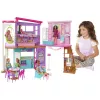 Casa de vacaciones Barbie set de juego con más de 30 piezas, juguete para niños a partir de 3 años