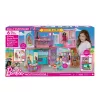 Casa de vacaciones Barbie set de juego con más de 30 piezas, juguete para niños a partir de 3 años