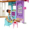 Casa de vacaciones Barbie set de juego con más de 30 piezas, juguete para niños a partir de 3 años
