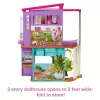 Casa de vacaciones Barbie set de juego con más de 30 piezas, juguete para niños a partir de 3 años