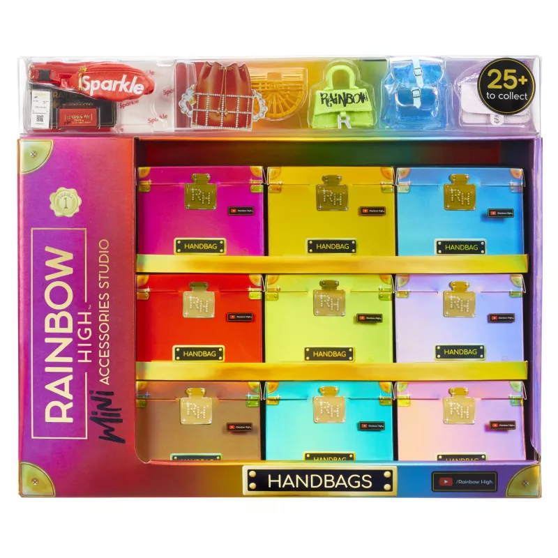 Rainbow High Accessories Studio Series 1, surtido H en bolsa PDQ Doll