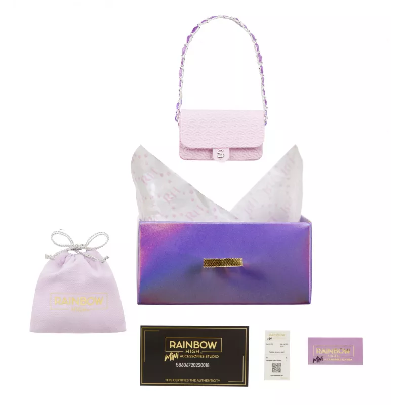 Rainbow High Accessories Studio Series 1, surtido H en bolsa PDQ Doll