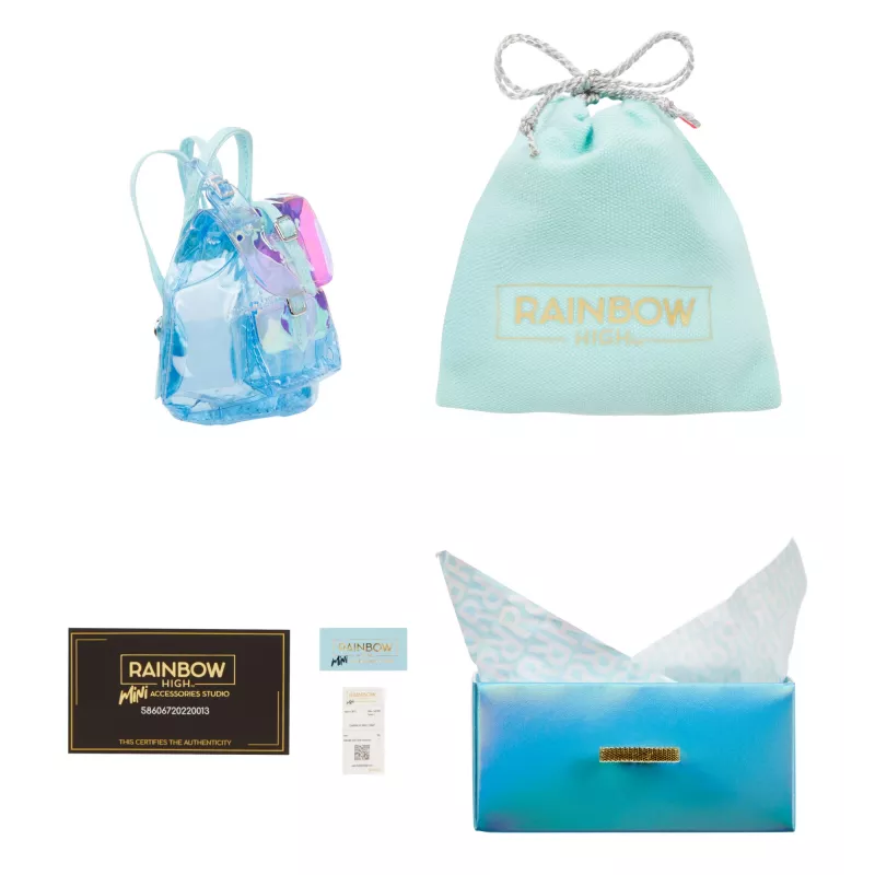 Rainbow High Accessories Studio Series 1, surtido H en bolsa PDQ Doll