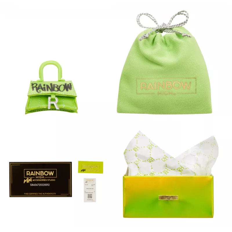 Rainbow High Accessories Studio Series 1, surtido H en bolsa PDQ Doll