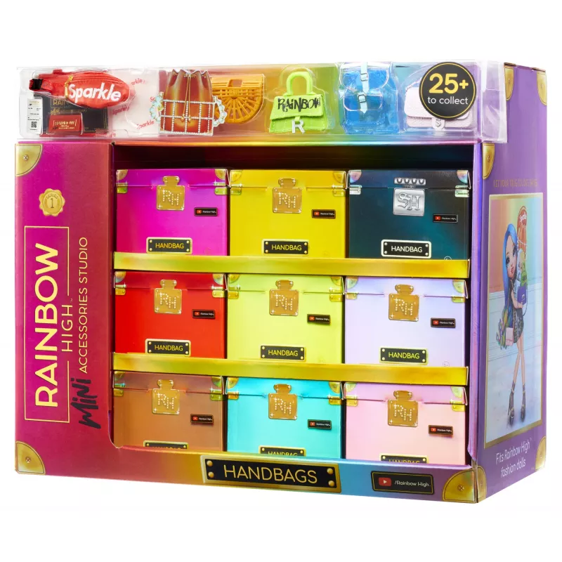 Rainbow High Accessories Studio Series 1, surtido H en bolsa PDQ Doll
