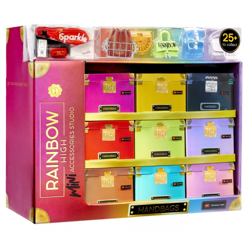 Rainbow High Accessories Studio Series 1, surtido H en bolsa PDQ Doll