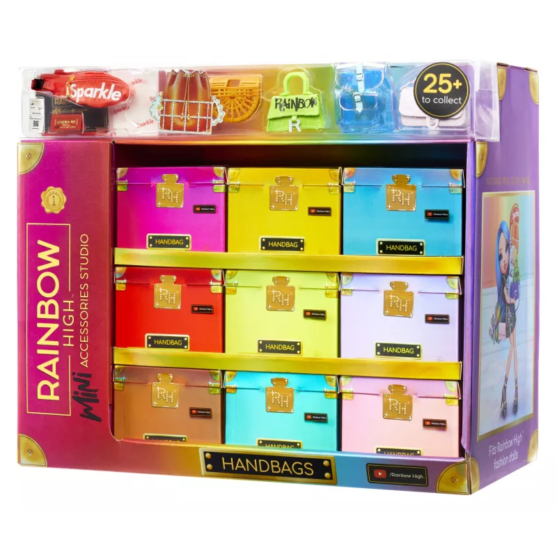 Rainbow High Accessories Studio Series 1, surtido H en bolsa PDQ Doll