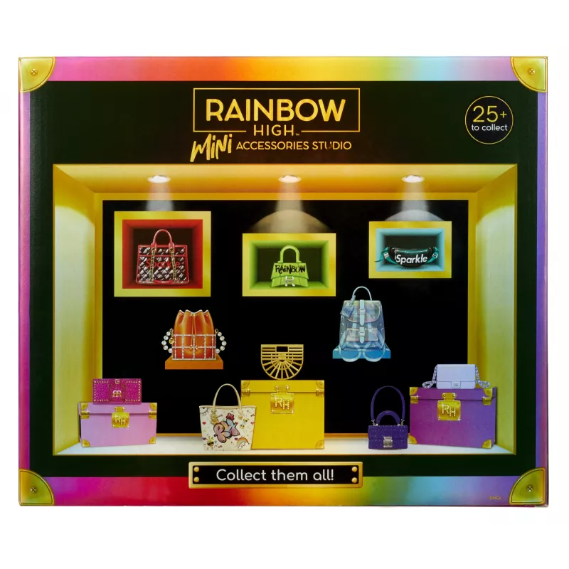 Rainbow High Accessories Studio Series 1, surtido H en bolsa PDQ Doll