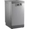 Lavavajillas slim Beko BDFS15020X, 10 cubiertos, 45 cm, 47 dB, 5 programas, motor inverter