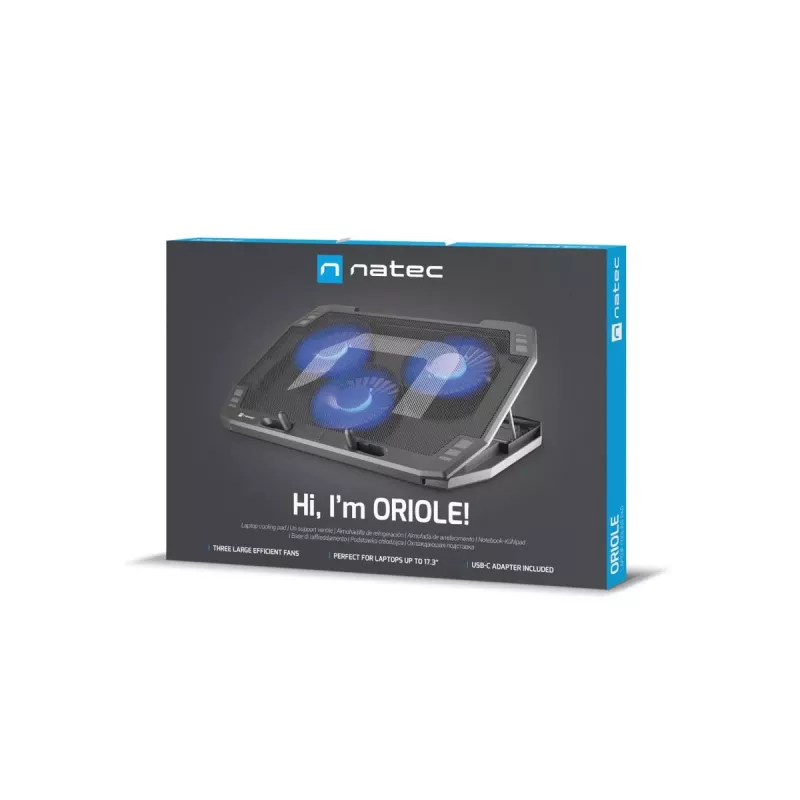 Base refrigeradora para portátil NATEC Oriole 1