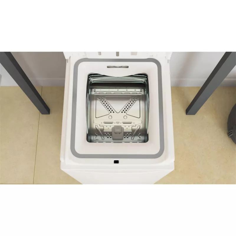Whirlpool TDLR 6040L PL/N lavadora de libre instalación de carga superior, 6 kg, 1000 rpm, blanca