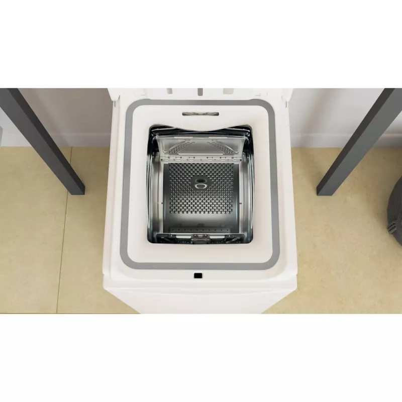 Whirlpool TDLR 6040L PL/N lavadora de libre instalación de carga superior, 6 kg, 1000 rpm, blanca