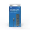 Hub USB-C SAVIO AK-57 con 3× USB-A, RJ-45 Gigabit Ethernet (5000 Mbit/s), aluminio gris