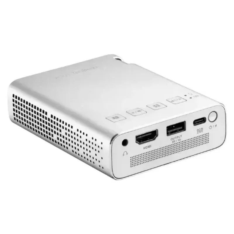 Proyector ASUS ZenBeam E1R Standard Throw 200 ANSI Lumen LED WVGA (854x480) Plata