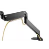 Soporte de sobremesa DIGITUS para monitor con brazo de gas individual 35 pulgadas, 15 kg máx. negro