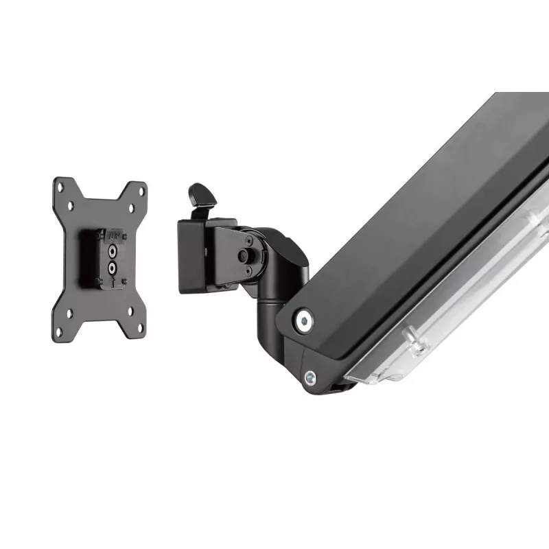 Soporte de sobremesa DIGITUS para monitor con brazo de gas individual 35 pulgadas, 15 kg máx. negro