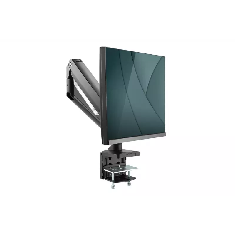 Soporte de sobremesa DIGITUS para monitor con brazo de gas individual 35 pulgadas, 15 kg máx. negro