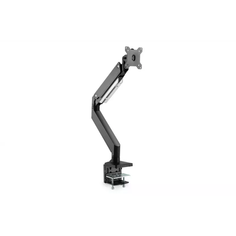 Soporte de sobremesa DIGITUS para monitor con brazo de gas individual 35 pulgadas, 15 kg máx. negro