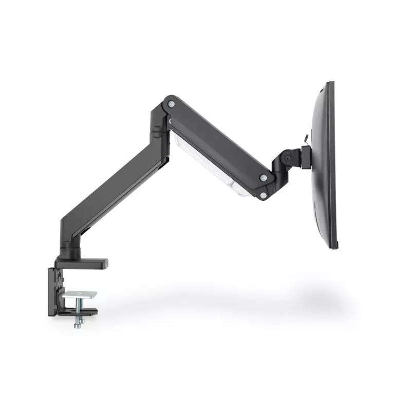 Soporte de sobremesa DIGITUS para monitor con brazo de gas individual 35 pulgadas, 15 kg máx. negro