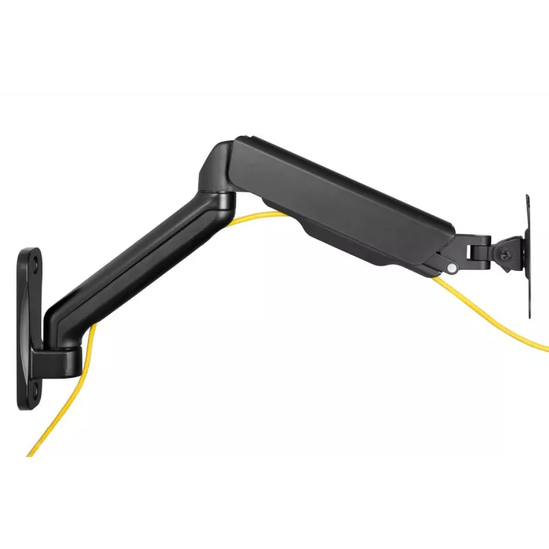 Soporte de pared DIGITUS para monitor con brazo de gas individual 32 pulgadas 9 kg máx negro