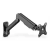Soporte de pared DIGITUS para monitor con brazo de gas individual 32 pulgadas 9 kg máx negro