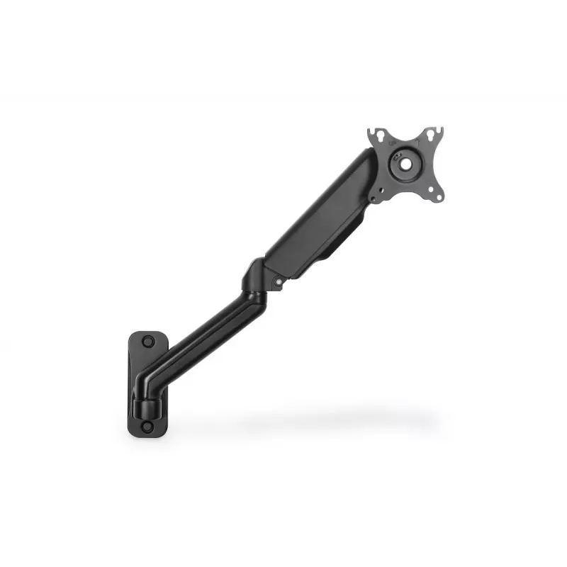 Soporte de pared DIGITUS para monitor con brazo de gas individual 32 pulgadas 9 kg máx negro