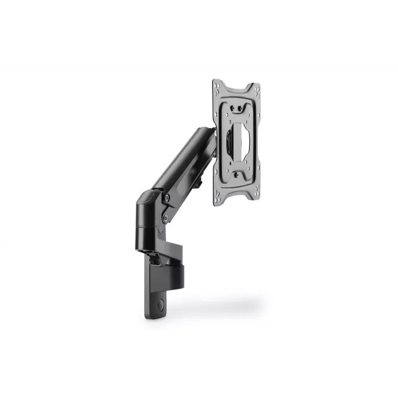 Soporte de pared DIGITUS para monitor con brazo de gas individual 43 pulgadas, máx. 23 kg - negro