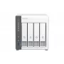QNAP TS-433 NAS Torre ARM Cortex-A55 4 GB 0 TB QNAP QTS Blanco