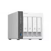 QNAP TS-433 NAS Torre ARM Cortex-A55 4 GB 0 TB QNAP QTS Blanco