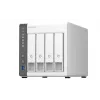 QNAP TS-433 NAS Torre ARM Cortex-A55 4 GB 0 TB QNAP QTS Blanco