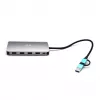 i-tec USB 3.0 USB-C/Thunderbolt 3x Display Metal Nano Dock con LAN + Power Delivery 100 W