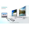 i-tec USB 3.0 USB-C/Thunderbolt 3x Display Metal Nano Dock con LAN + Power Delivery 100 W