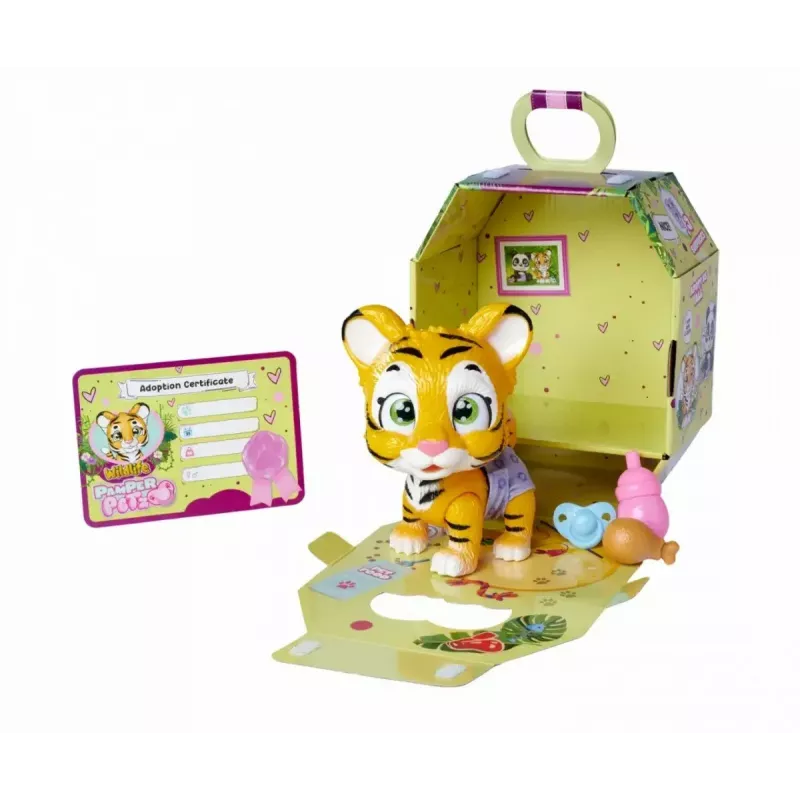 Figura coleccionable SIMBA Tiger (modelo 105953575) – pequeña figura de animal detallada