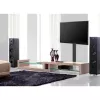 Soporte de suelo para TV TECHLY ICA-TR27 para 32–55 pulgadas (81,3–139,7 cm), VESA 100x100–600x400, inclinación -15–0°, carga máx. 40 kg, negro