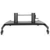 Techly Carro de suelo de acero con soporte ajustable en altura para TV de 60'' a 100''