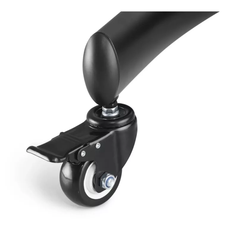 Techly Carro de suelo de acero con soporte ajustable en altura para TV de 60'' a 100''