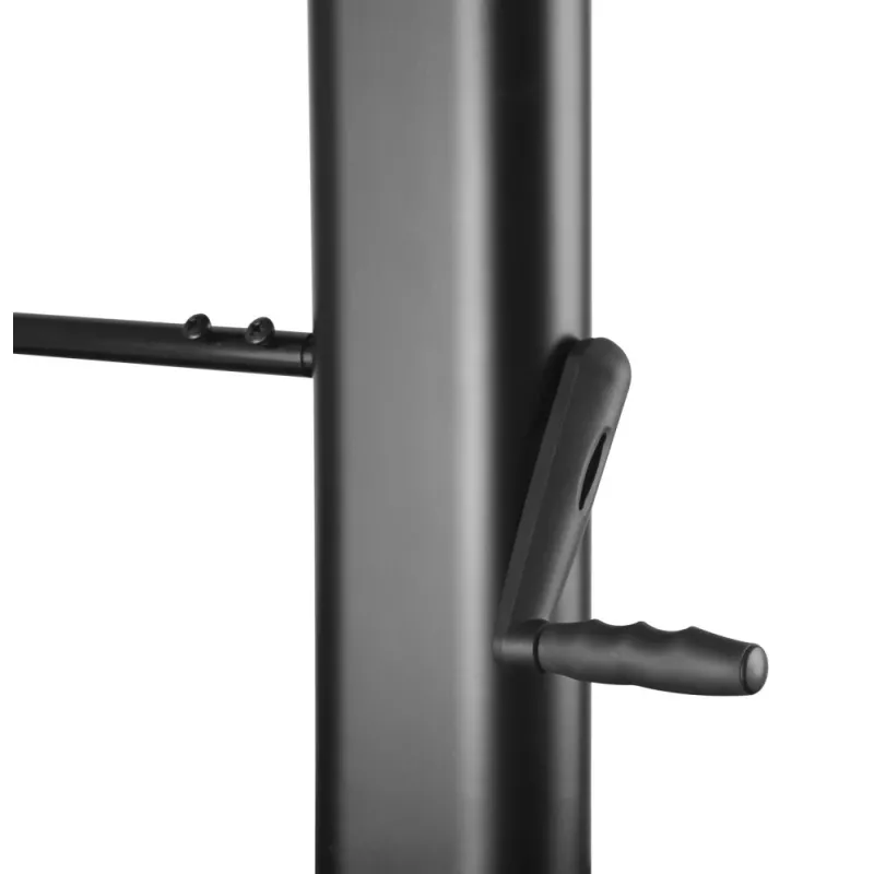 Techly Carro de suelo de acero con soporte ajustable en altura para TV de 60'' a 100''