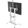 Techly ICA-TR49W Carro/Soporte multimedia blanco para pantalla plana